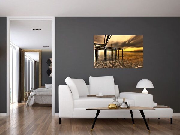 Slika - Arhitektura uz obalu (90x60 cm)