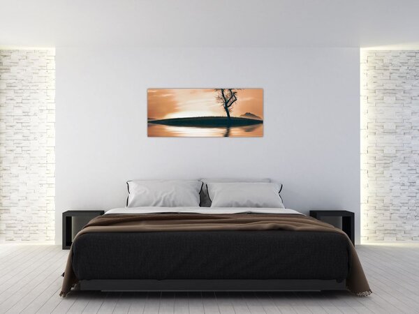 Slika drveta na otoku (120x50 cm)