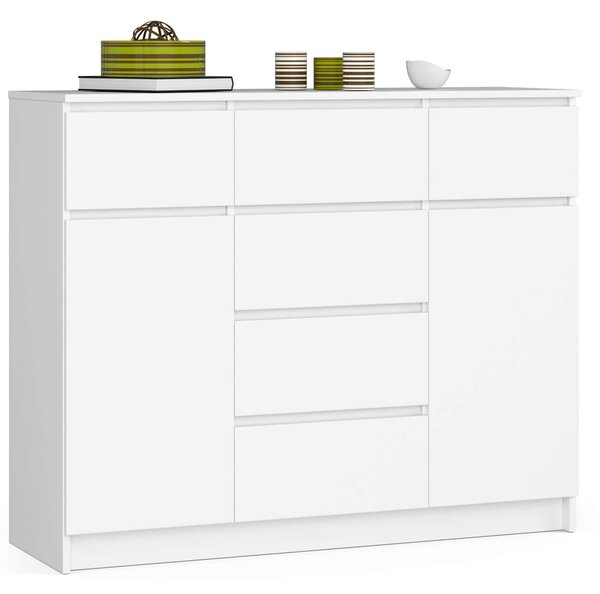 Komoda Kraft 2D 6SZ (bijela)