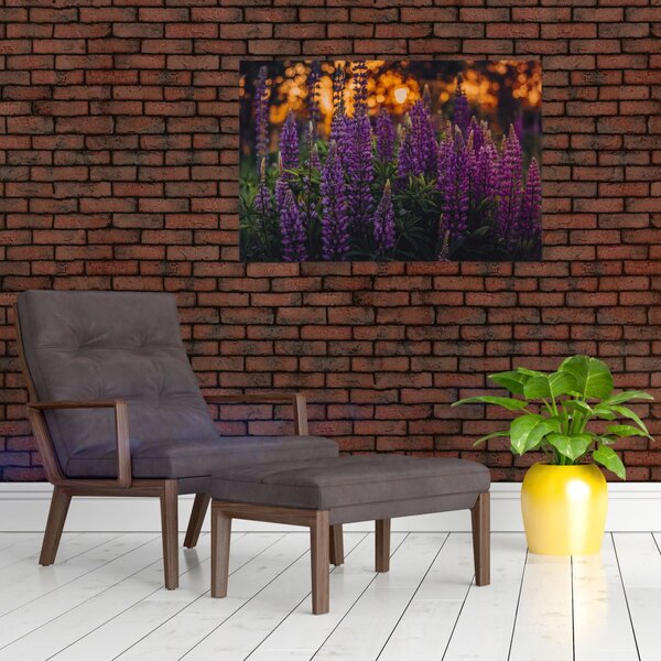 Slika cvjetova lupine (90x60 cm)