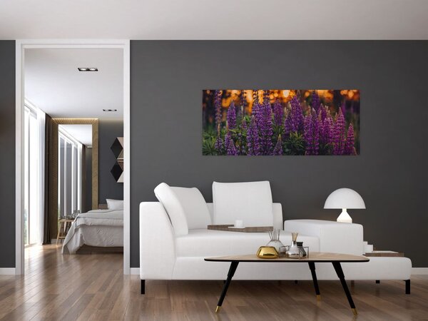 Slika cvjetova lupine (120x50 cm)