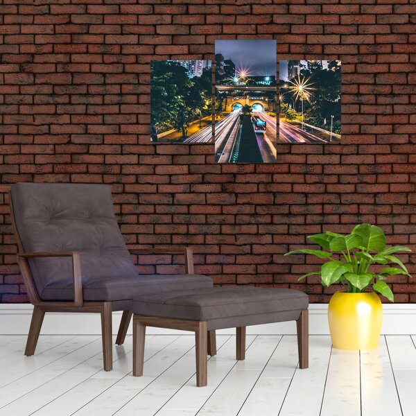 Slika noćnog grada (90x60 cm)