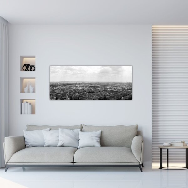 Slika - krovovi kuća u Parizu (120x50 cm)