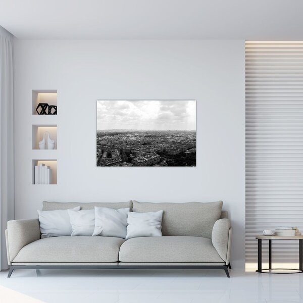 Slika - krovovi kuća u Parizu (90x60 cm)