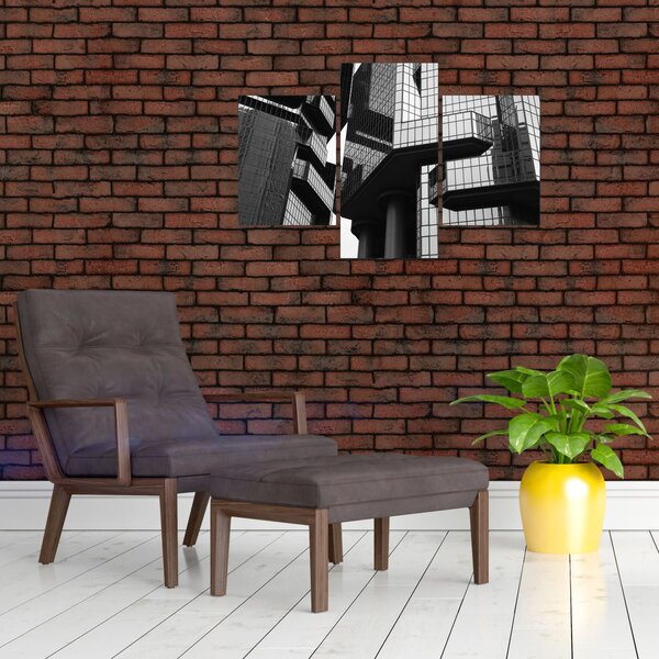 Slika staklenih zgrada (90x60 cm)