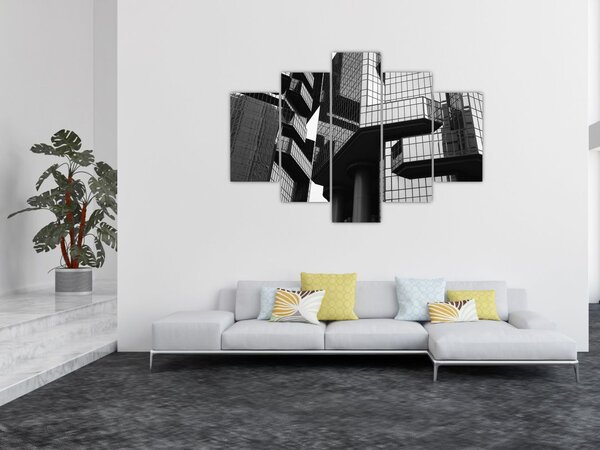 Slika staklenih zgrada (150x105 cm)
