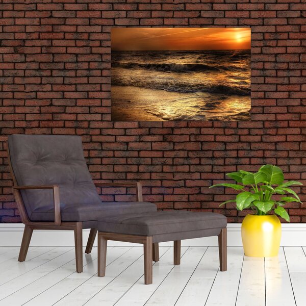 Slika - Valovi uz obalu (90x60 cm)