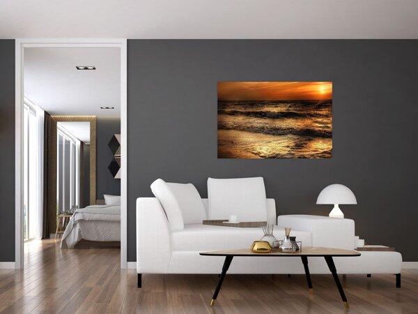 Slika - Valovi uz obalu (90x60 cm)