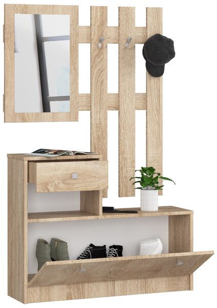 Set za predsoblje Zariel (hrast sonoma)