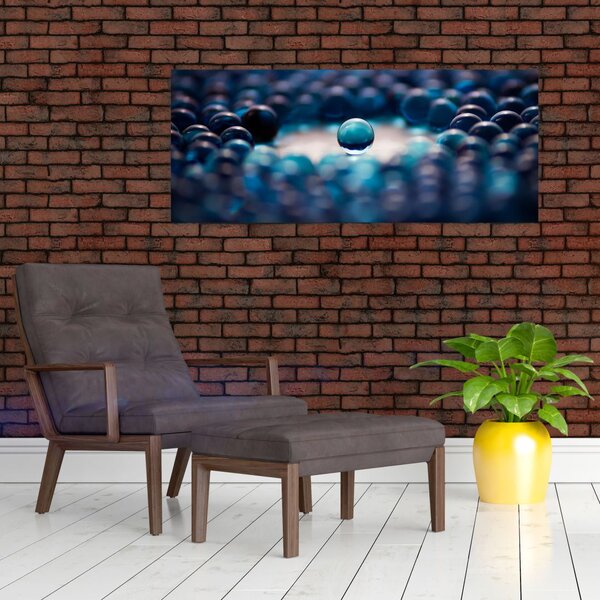 Slika - Plave kuglice (120x50 cm)
