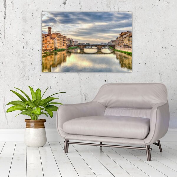 Slika - Most preko rijeke (90x60 cm)