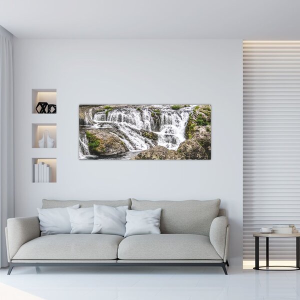Slika - Brzaci na vodi (120x50 cm)