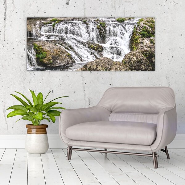 Slika - Brzaci na vodi (120x50 cm)
