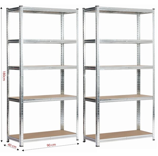 Zondo.hr Regal Siderurgia (srebrna). Akcija -20%. 1117329