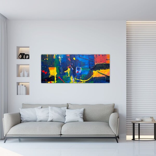 Slika - Apstrakcija (120x50 cm)