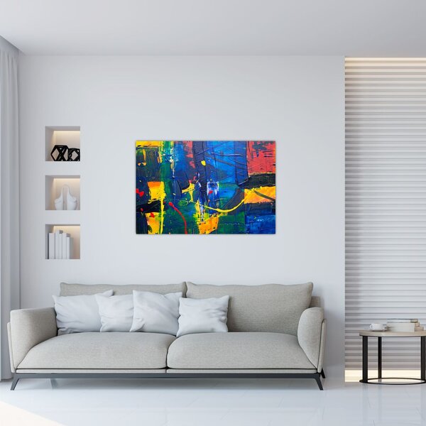 Slika - Apstrakcija (90x60 cm)