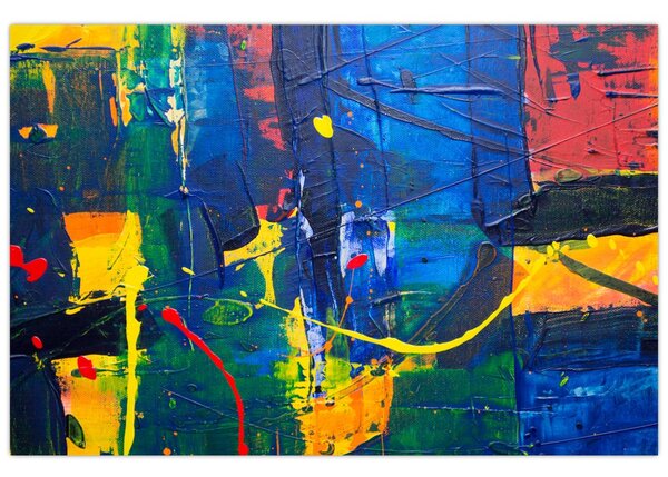 Slika - Apstrakcija (90x60 cm)