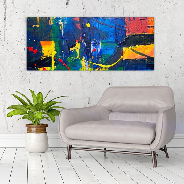 Slika - Apstrakcija (120x50 cm)