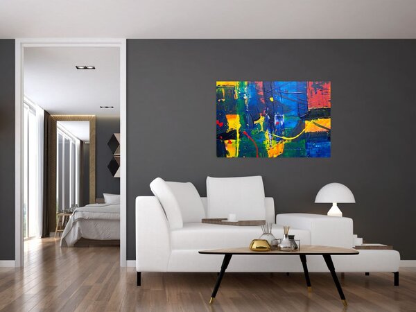 Slika - Apstrakcija (90x60 cm)