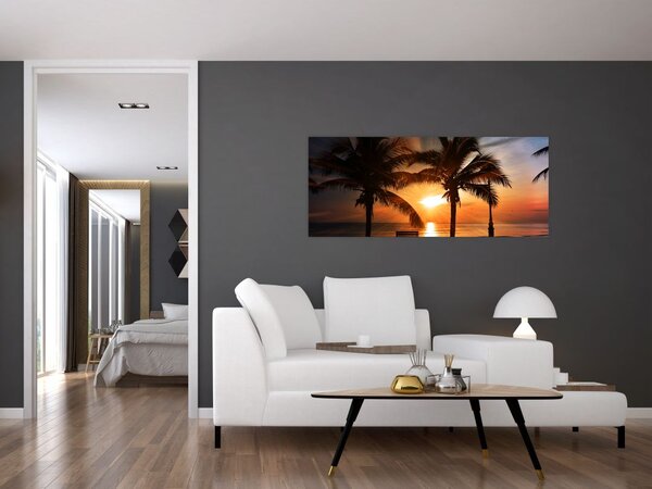 Slika - Pogled na more (120x50 cm)