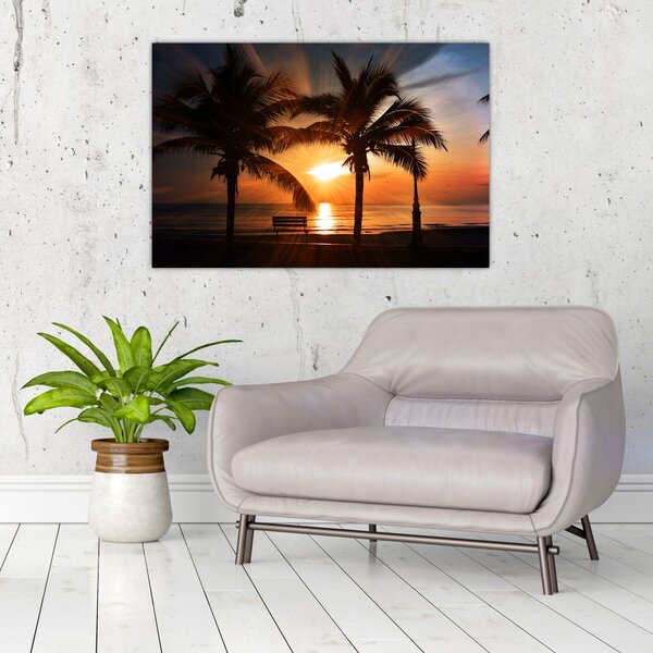 Slika - Pogled na more (90x60 cm)
