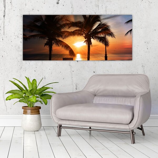 Slika - Pogled na more (120x50 cm)