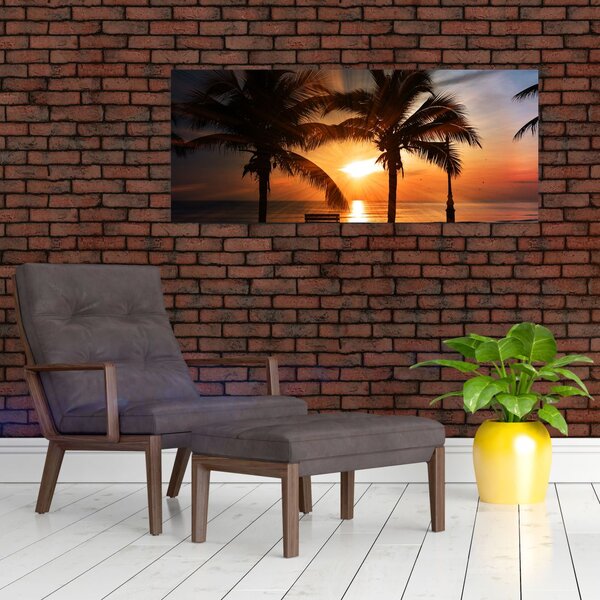 Slika - Pogled na more (120x50 cm)