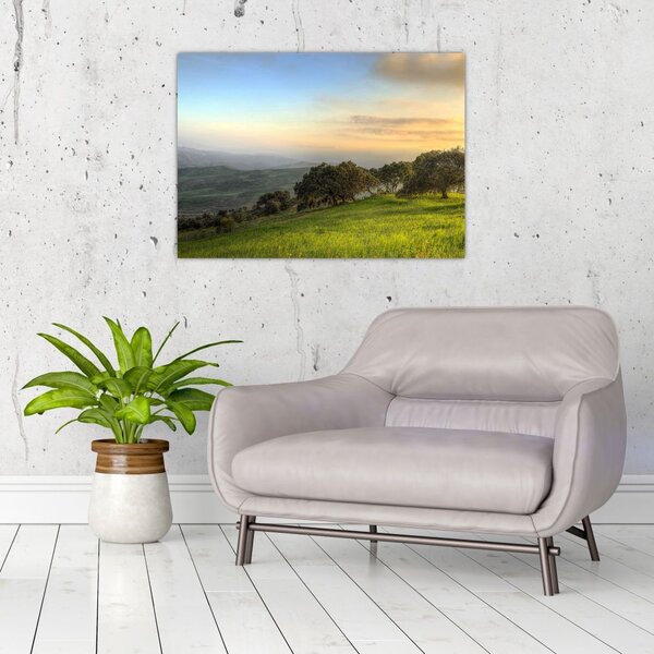 Slika - Pogled s brda (70x50 cm)
