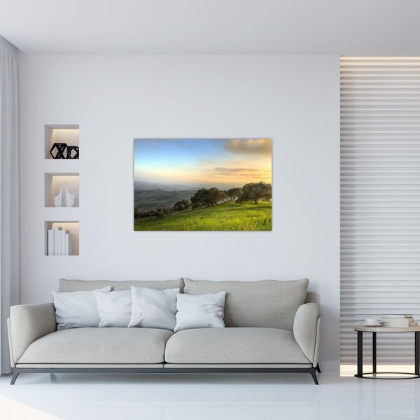 Slika - Pogled s brda (90x60 cm)