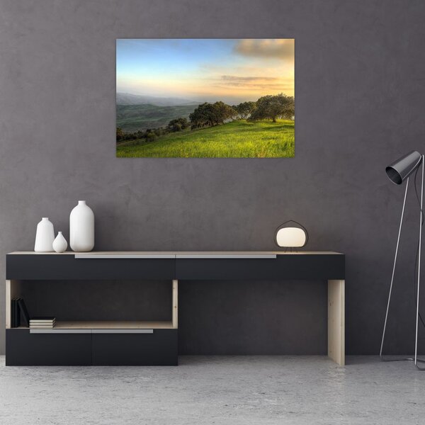 Slika - Pogled s brda (90x60 cm)