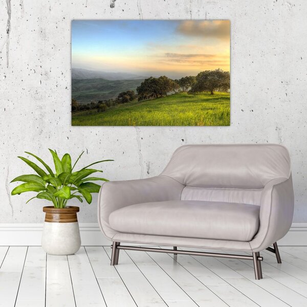 Slika - Pogled s brda (90x60 cm)