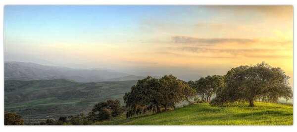 Slika - Pogled s brda (120x50 cm)