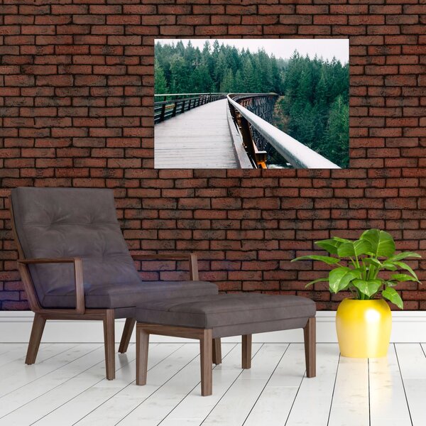 Slika - Most do vrhova drveća (90x60 cm)
