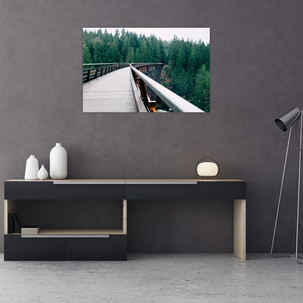 Slika - Most do vrhova drveća (90x60 cm)