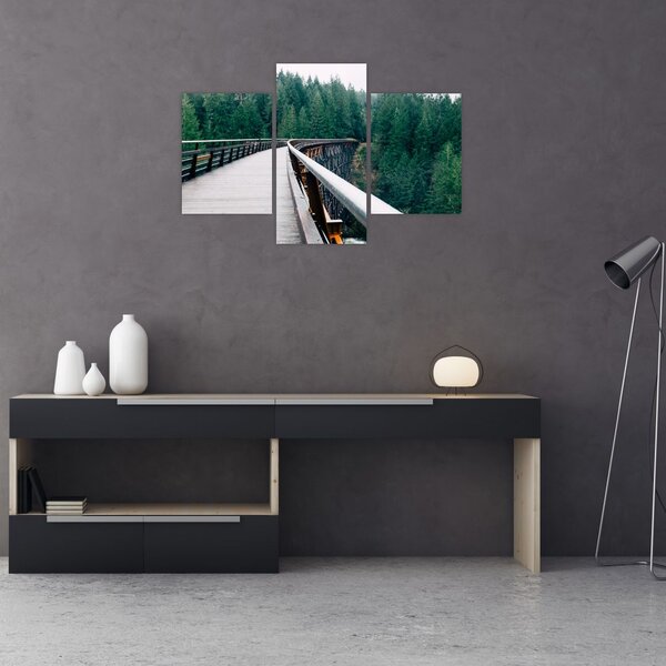 Slika - Most do vrhova drveća (90x60 cm)