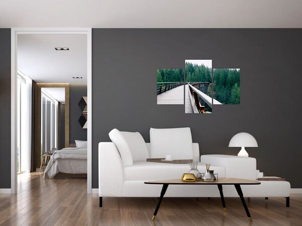 Slika - Most do vrhova drveća (90x60 cm)