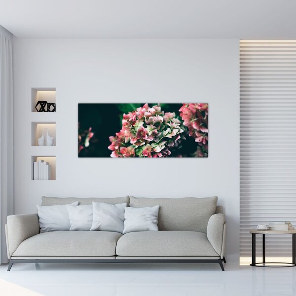 Slika - Detalj hortenzije (120x50 cm)