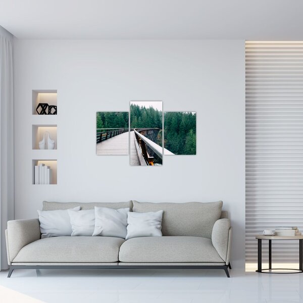 Slika - Most do vrhova drveća (90x60 cm)