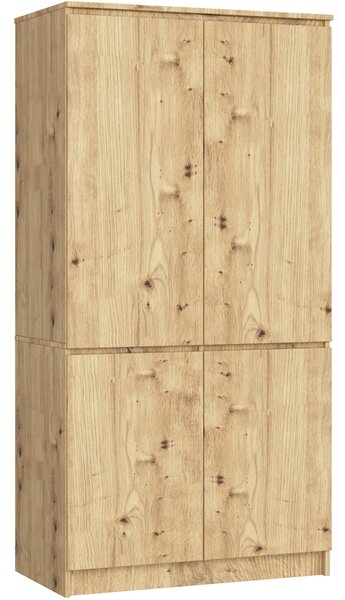 Ormar za garderobu Sinfin (hrast craft)