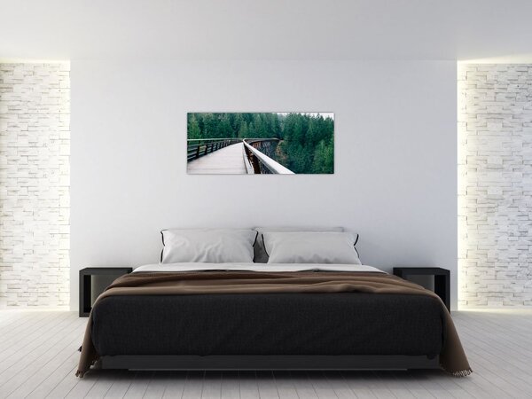 Slika - Most do vrhova drveća (120x50 cm)