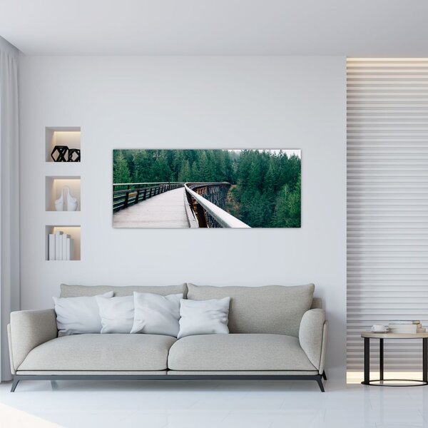 Slika - Most do vrhova drveća (120x50 cm)