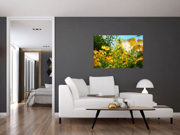 Slika žutog cvijeća (90x60 cm)