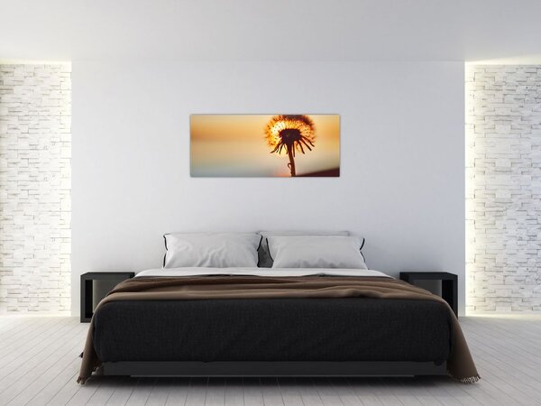 Slika Maslačak pri zalasku sunca (120x50 cm)