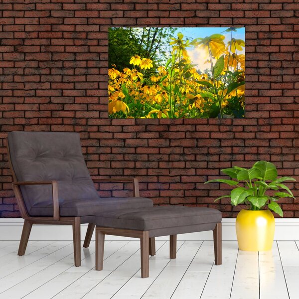 Slika žutog cvijeća (90x60 cm)