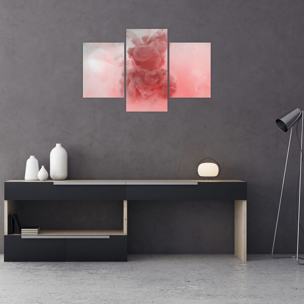 Slika crvenog dima (90x60 cm)