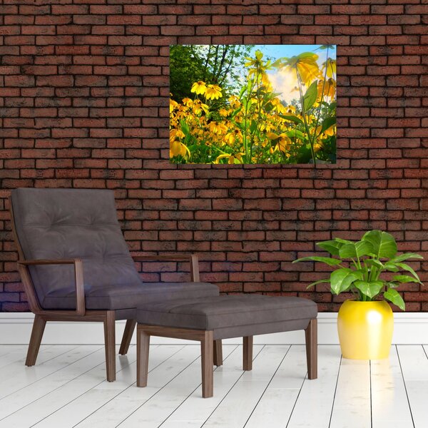 Slika žutog cvijeća (70x50 cm)