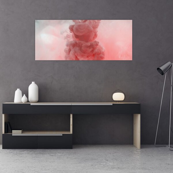 Slika crvenog dima (120x50 cm)