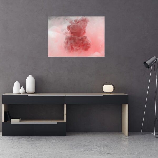 Slika crvenog dima (70x50 cm)
