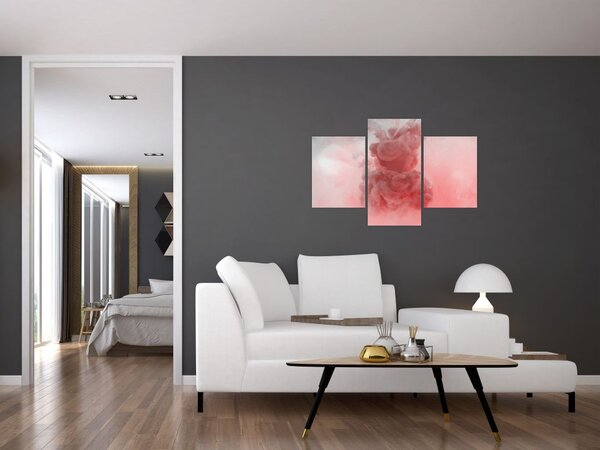 Slika crvenog dima (90x60 cm)