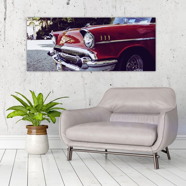 Slika starog automobila (120x50 cm)